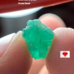3.26 ct Swat Emerald Crystal – Natural Green Gem from Pakistan