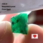 Exploring the Beauty of a 3.82ct Swat Emerald Crystal