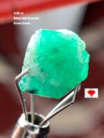 4.55 ct Swat Emerald Crystal – Natural Green Beauty from Pakistan