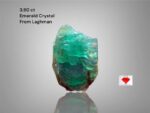3.90ct Laghman Emerald Crystal: Balanced Beauty from Afghanistan