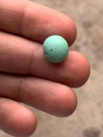 Elegant Afghan Turquoise: A 4.65 ct Cabochon Gem - Image 4
