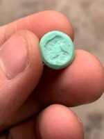 Elegant Afghan Turquoise: A 4.65 ct Cabochon Gem - Image 9