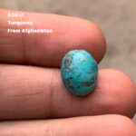 Afghan Turquoise Cabochon – 6.50 ct of Natural Beauty