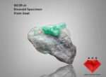 A Remarkable 60.35-Carat Swat Emerald Specimen: Nature’s Geometry in Green