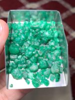 65 ct Natural Swat Emerald Rough – Collector and Cutting Grade Crystal - Image 11