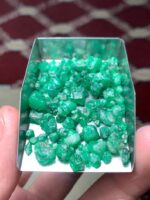 65 ct Natural Swat Emerald Rough – Collector and Cutting Grade Crystal - Image 13