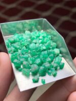 55.40 ct Swat Emerald Rough: Vivid Green Gemstone - Image 5