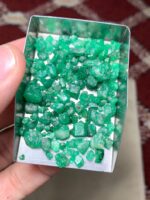 65 ct Natural Swat Emerald Rough – Collector and Cutting Grade Crystal - Image 8