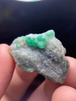 A Remarkable 60.35-Carat Swat Emerald Specimen: Nature’s Geometry in Green - Image 6