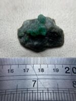 A Remarkable 60.35-Carat Swat Emerald Specimen: Nature’s Geometry in Green - Image 8