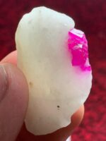 Majestic 81.40ct Afghan Ruby Specimen: A Bold Natural Crystal (38x25x10mm) - Image 2