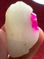 Majestic 81.40ct Afghan Ruby Specimen: A Bold Natural Crystal (38x25x10mm) - Image 6