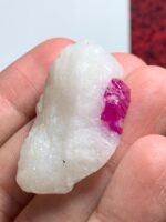 Majestic 81.40ct Afghan Ruby Specimen: A Bold Natural Crystal (38x25x10mm) - Image 7