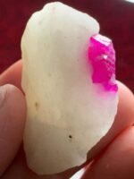 Majestic 81.40ct Afghan Ruby Specimen: A Bold Natural Crystal (38x25x10mm) - Image 9