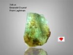 Rare 7.41ct Emerald Crystal from Laghman, Afghanistan – A Gemological Treasure