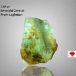 Rare 7.41ct Emerald Crystal from Laghman, Afghanistan – A Gemological Treasure