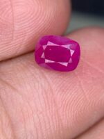 Elegant 1.17ct Afghan Ruby – Faceted Natural Gemstone with Deep Luster - Image 4