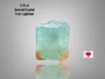 2.75ct Emerald Crystal from Laghman – A Compact Gem with Raw Afghan Beauty