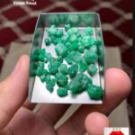 56.36 Carat Swat Emerald Rough Lot – Natural Green Gemstone from Pakistan (14.80 × 9.27 × 6.80 mm)