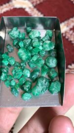 56.36 Carat Swat Emerald Rough Lot – Natural Green Gemstone from Pakistan (14.80 × 9.27 × 6.80 mm) - Image 2