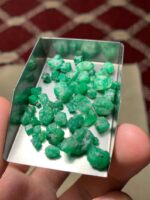 56.36 Carat Swat Emerald Rough Lot – Natural Green Gemstone from Pakistan (14.80 × 9.27 × 6.80 mm) - Image 5