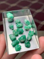 53.15 Carat Swat Valley Emerald Rough – Natural Green Gemstone - Image 6