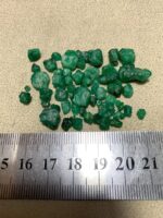 56.36 Carat Swat Emerald Rough Lot – Natural Green Gemstone from Pakistan (14.80 × 9.27 × 6.80 mm) - Image 8