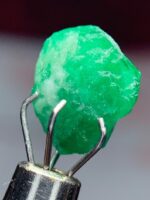 2.03ct Swat Emerald Crystal – Natural Precision with Rich Green Depth (9.02 x 6.66 x 6.02mm) - Image 9