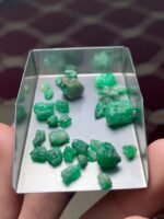 Swat Valley Emerald Rough Lot — 34.77 Carats - Image 2