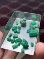 Swat Valley Emerald Rough Lot — 34.77 Carats - Image 11
