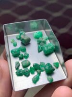 Swat Valley Emerald Rough Lot — 34.77 Carats - Image 5