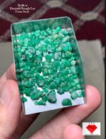 56.86 Carat Emerald Rough Lot from Swat – A Closer Look at Natural Beauty