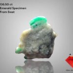 A Stunning 136.50 ct Emerald from Swat Valley