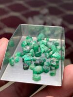 Refined 42.25ct Swat Emerald Rough Lot - Image 10