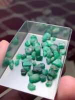 Refined 42.25ct Swat Emerald Rough Lot - Image 3