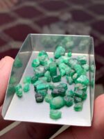 Refined 42.25ct Swat Emerald Rough Lot - Image 8