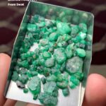 54.90 Carat Emerald Rough Lot – Swat Valley Natural Crystal