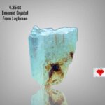 4.85ct Emerald Crystal from Laghman – Pure, Untouched Beauty from Afghanistan