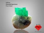 Exploring a 6.70 ct Emerald Specimen