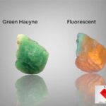 Most Rare 42 ct Green Hauyne specimen from Badakhshan, Afghanistan