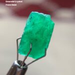 Striking 5.40 Carat Swat Emerald Crystal: Graceful Green Elegance