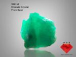 10.61 ct Natural Emerald Crystal from Swat Valley – Monumental Depth and Rare Crystal Mass