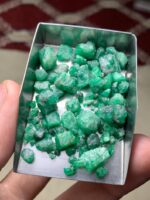74.35 Carat Swat Emerald Rough Lot – Compact Strength with Natural Character - Image 10