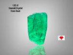 Small but Striking: 1.62ct Emerald Crystal from Swat (9.61 x 5.71 x 3.00 mm)