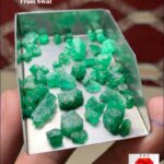 40.90 Carat Swat Emerald Rough Lot – Natural Green Gemstone from Pakistan