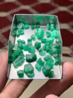 40.90 Carat Swat Emerald Rough Lot – Natural Green Gemstone from Pakistan - Image 3