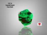 2.07 ct Swat Emerald Crystal — Petite Gem with Big Character