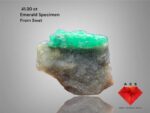 A Bold 41.30 ct Emerald Specimen from Swat