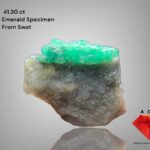 A Bold 41.30 ct Emerald Specimen from Swat