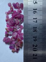 33.20ct Afghan Ruby Rough Lot – Natural Uncut Crystals (9.70 × 7.81 × 5.97 mm) - Image 8
